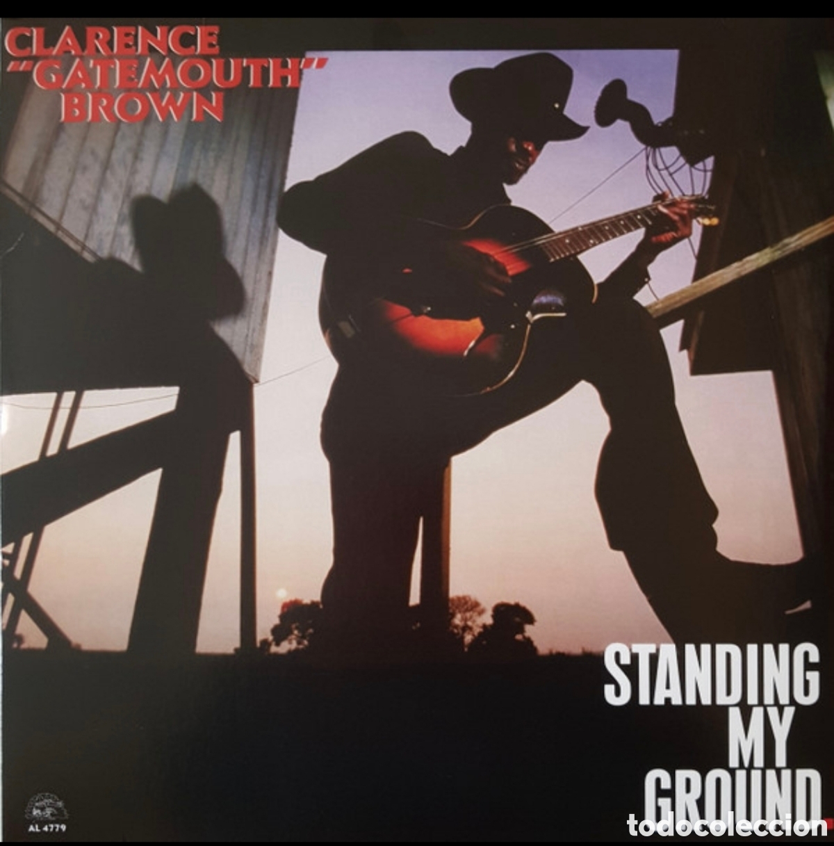 Discos de vinilo: Standing My GroundClarence &rdquo;Gatemouth&rdquo; Brown: Standing My Ground