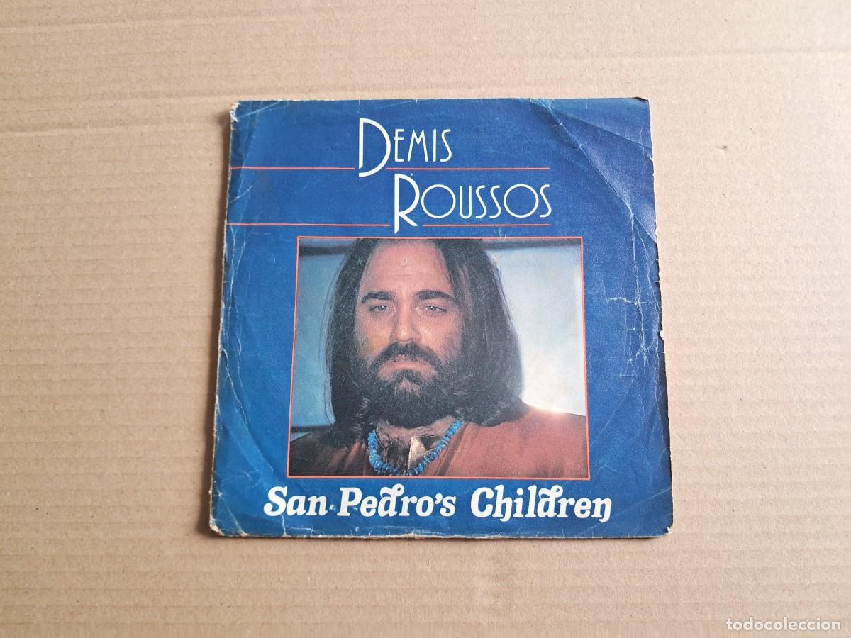 Discos de vinilo: DEMIS ROUSSOS - SAN PEDRO&acute;S CHILDREN SINGLE 1980 EDICION ESPA&Ntilde;OLA