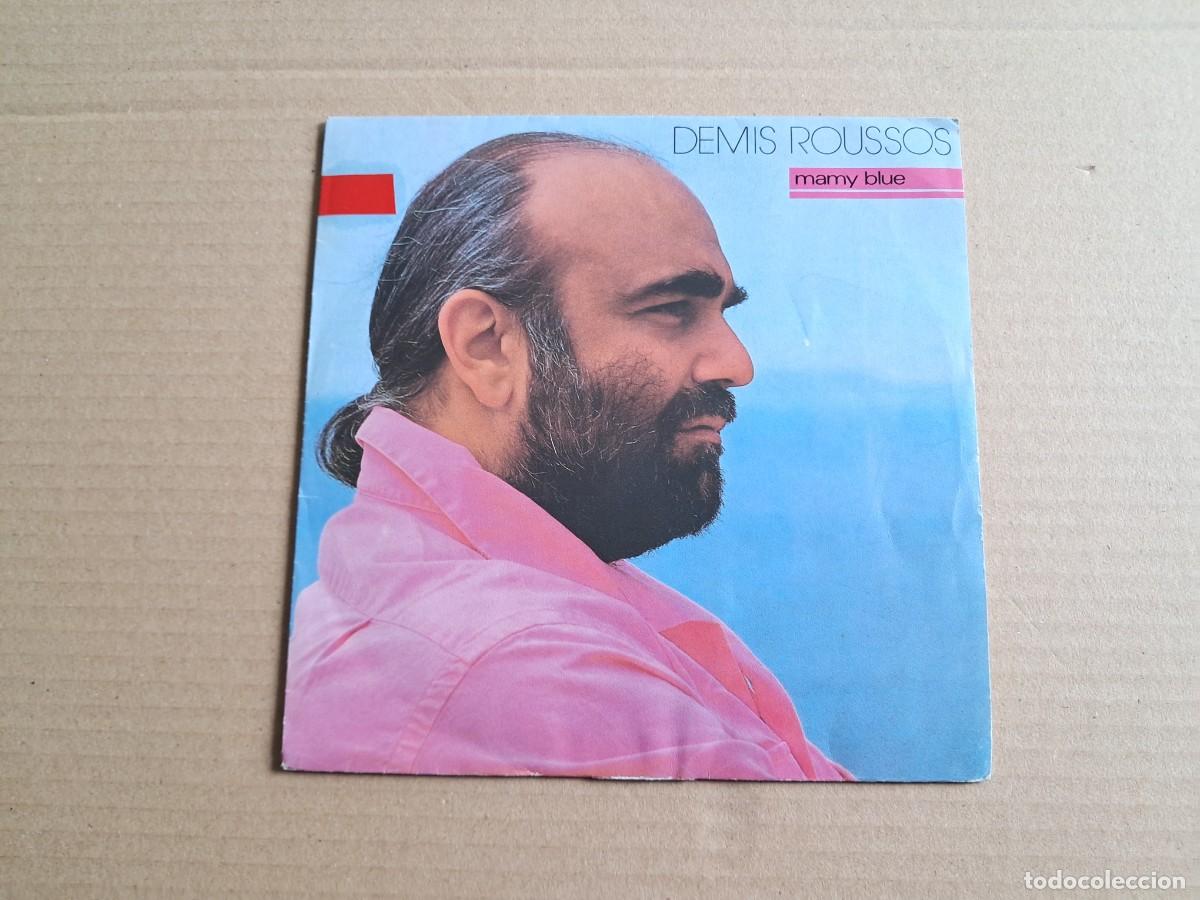 Discos de vinilo: DEMIS ROUSSOS - MAMY BLUE SINGLE 1982 EDICION ESPA&Ntilde;OLA