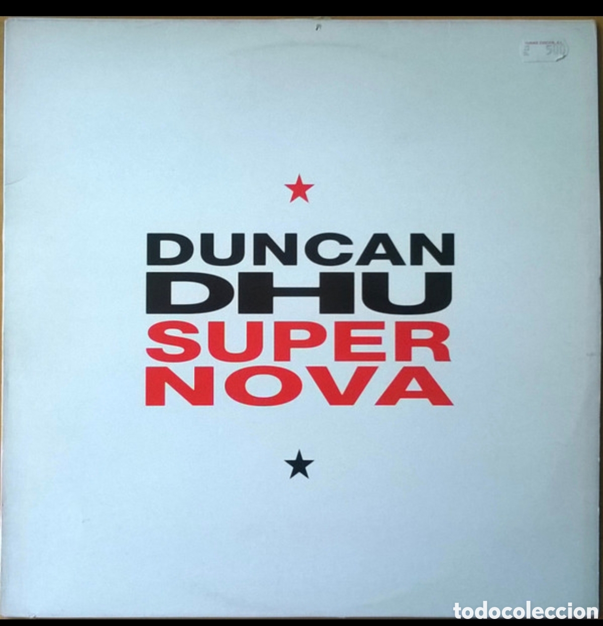 Discos de vinilo: Duncan Dhu: Supernova LP Espa&ntilde;a 1991 - Foto 1