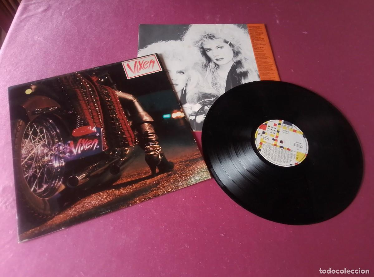 Discos de vinilo: VIXEN ONE NIGHT ALONE 1988 LP L32 3 2