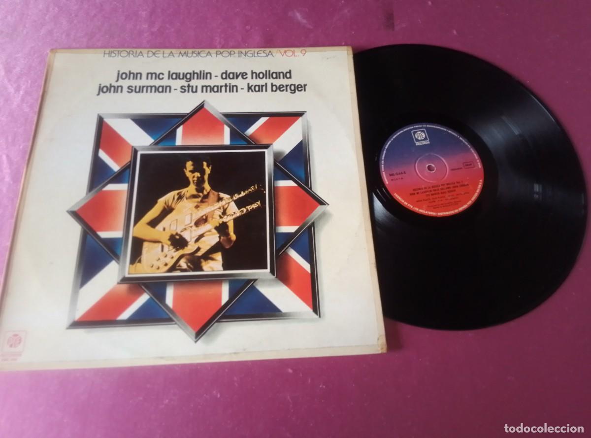 Discos de vinilo: HISTORIA DE LA M&Uacute;SICA INGLESA 9 JOHN MC LAUGHLIN LP L32 3 2