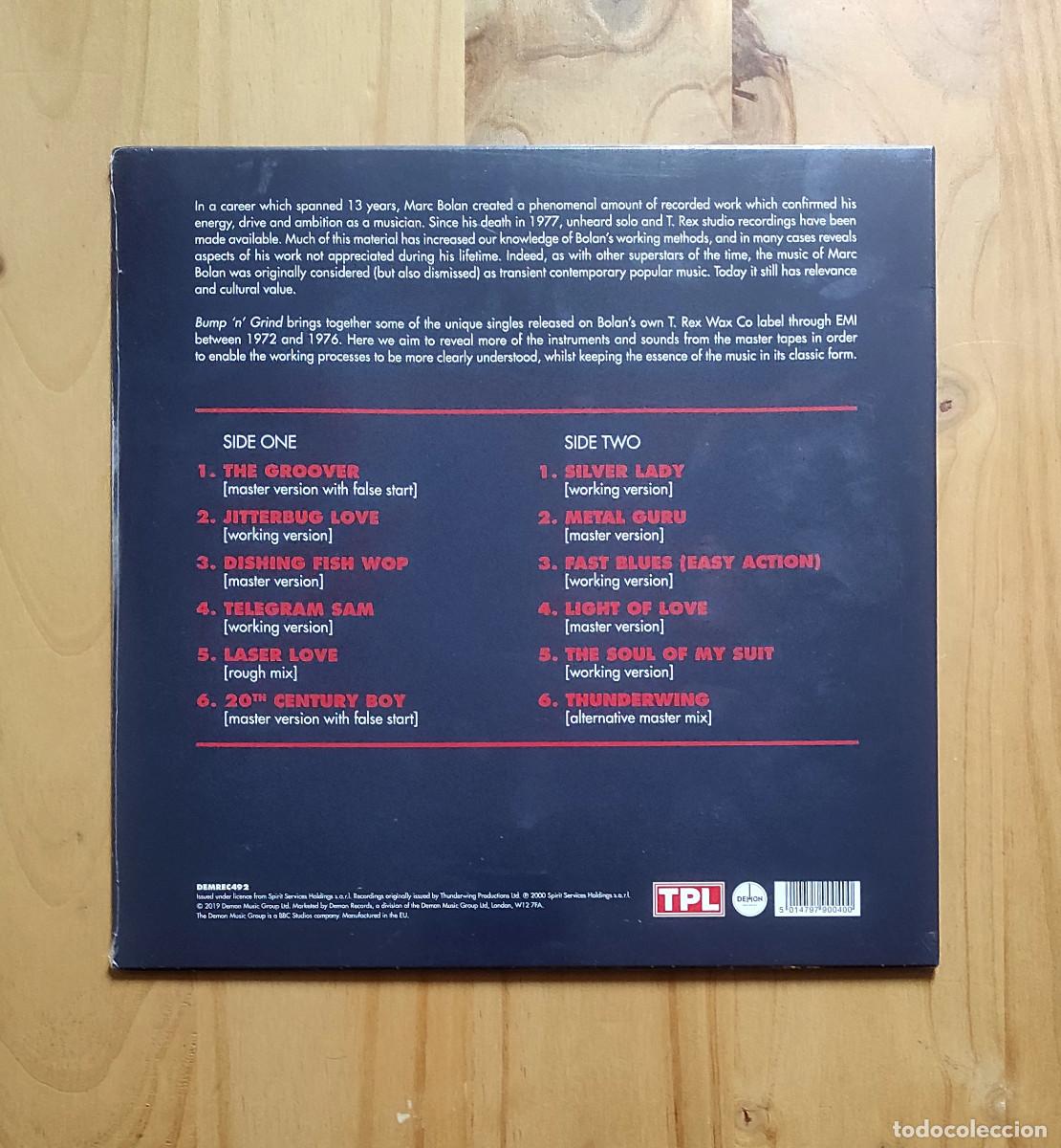Discos de vinilo: Marc Bolan & T-Rex - Bump n Grind (2000) LP - Foto 2
