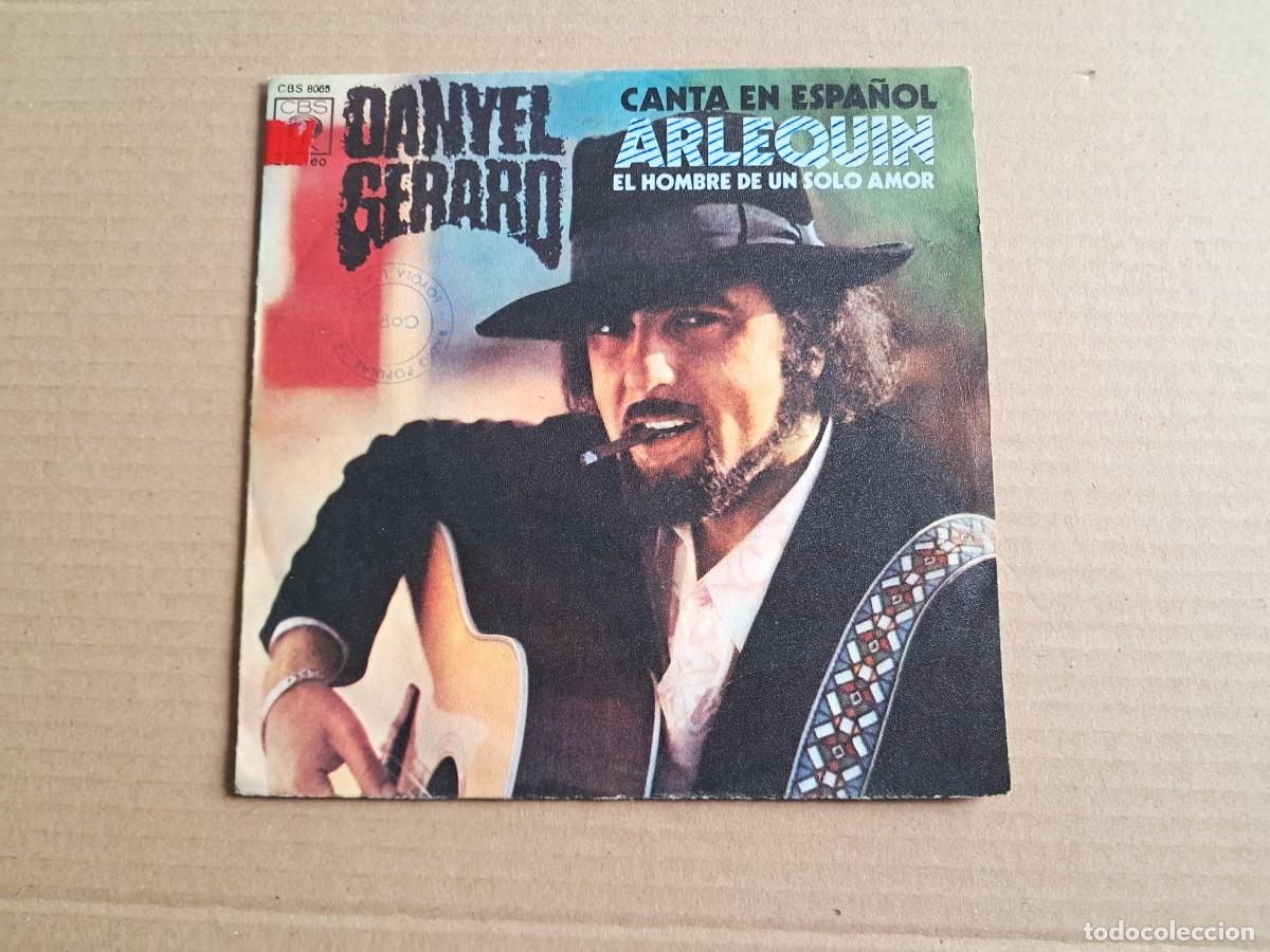 Discos de vinilo: DANYEL GERARD - ARLEQUIN SINGLE PROMOCIONAL 1972 EDICION ESPA&Ntilde;OLA