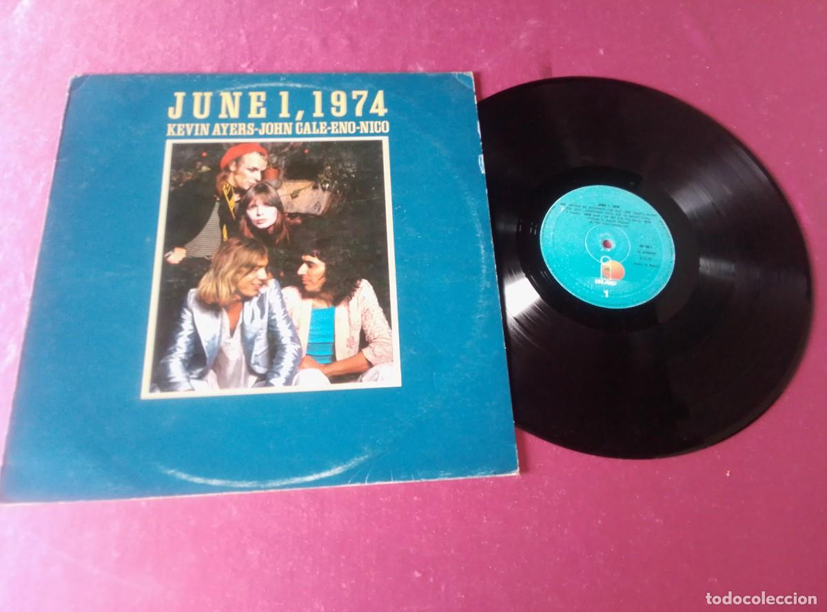 Discos de vinilo: JUNE 1 KEVIN AYERS 1974 LP L32 3 2