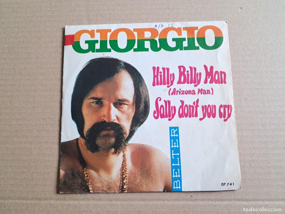Discos de vinilo: GIORGIO - HILLY BILLY MAN SINGLE 1971 EDICION ESPA&Ntilde;OLA