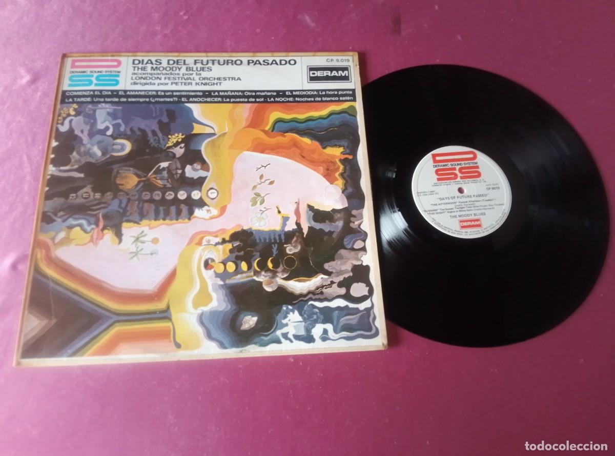 Discos de vinilo: THE MOODY BLUES D&Iacute;AS DEL FUTURO PASADO 1966 LP L32 3 2