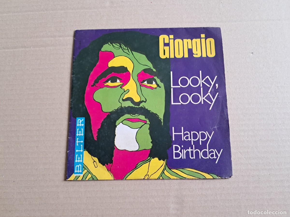 Discos de vinilo: GIORGIO - LOOKY LOOKY SINGLE 1969 EDICION ESPA&Ntilde;OLA