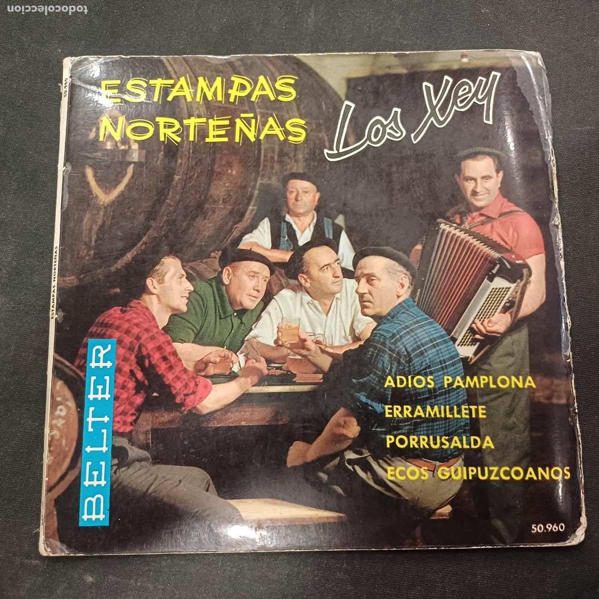 Discos de vinilo: LOS XEY/ADIOS PAMPLONA/SINGLE.
