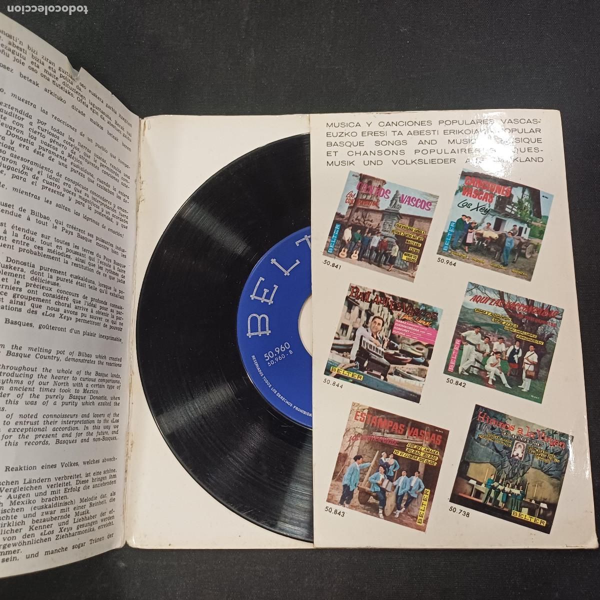 Discos de vinilo: LOS XEY/ADIOS PAMPLONA/SINGLE. - Foto 3