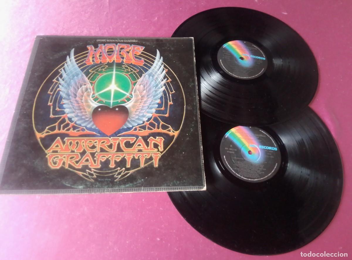Discos de vinilo: MORE AMERICAN GRAFFITI DOBLE 1980 LP L32 3 2