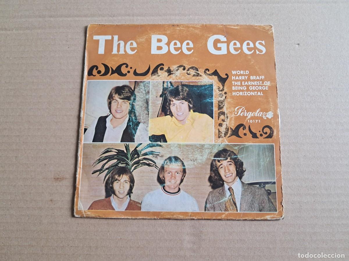 Discos de vinilo: THE BEE GEES - WORLD EP 4 TEMAS 1970 EDICION ESPA&Ntilde;OLA