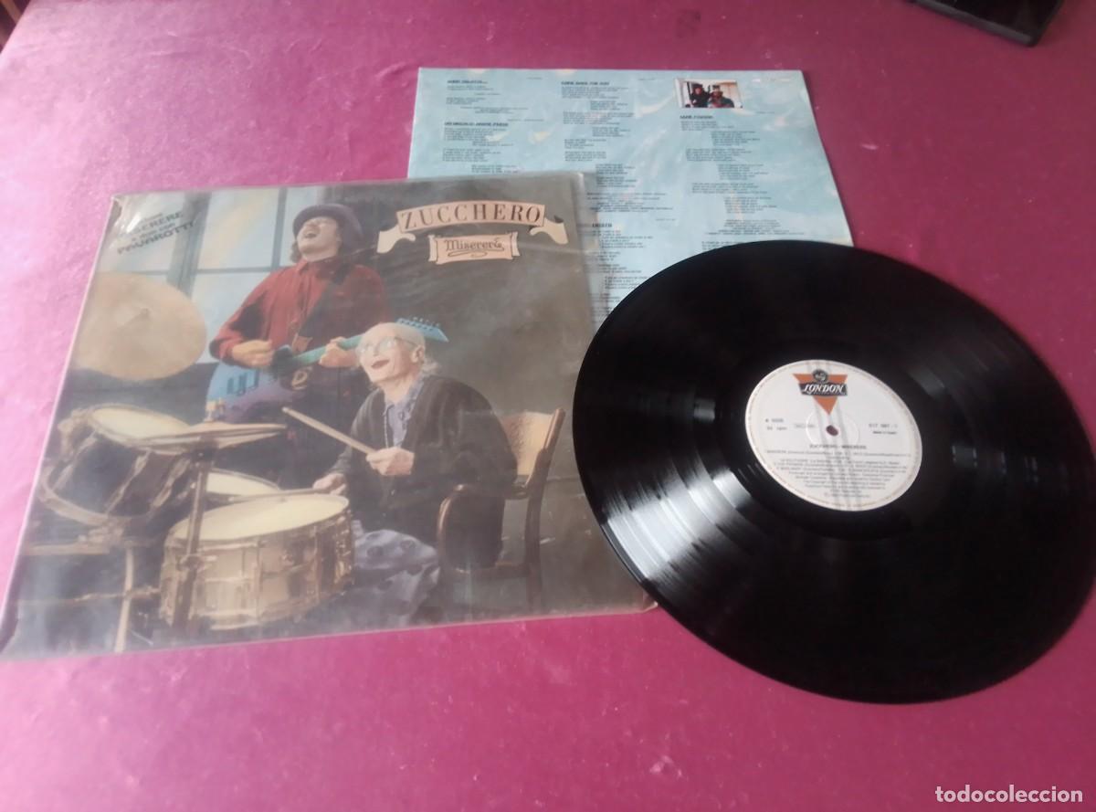 Discos de vinilo: ZUCCHERO MISERERE 1992 LP L32 4 1