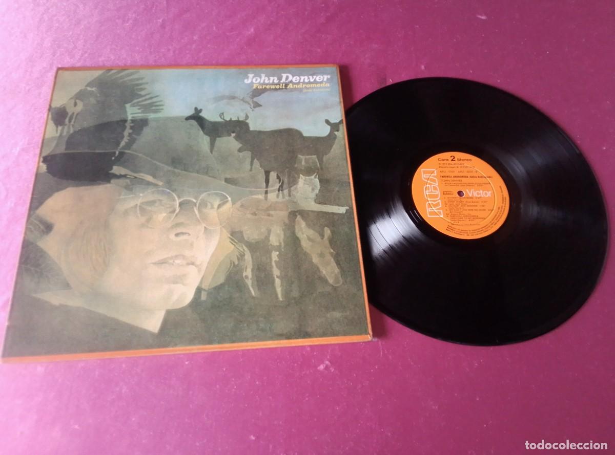 Disques de vinyle: JOHN DENVER FARREWELL ANDROMERA 1973 LP L32 4 1