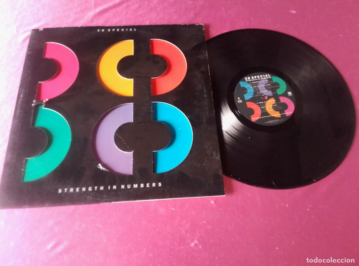 Disques de vinyle: STRENGTH IN NUMBERS 1986 LP L32 4 1