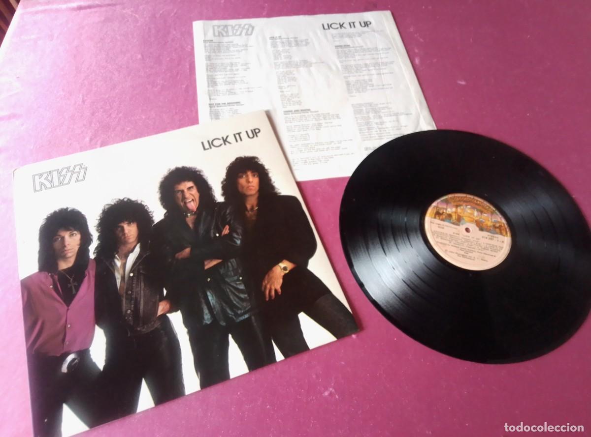 Discos de vinilo: KISS LICK IT UP 1983 LP L32 4 1