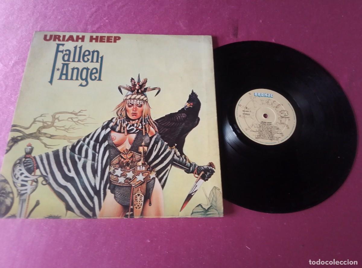 Discos de vinilo: URIAH HEEP FALLEN ANGEL 1978 LP L32 4 1