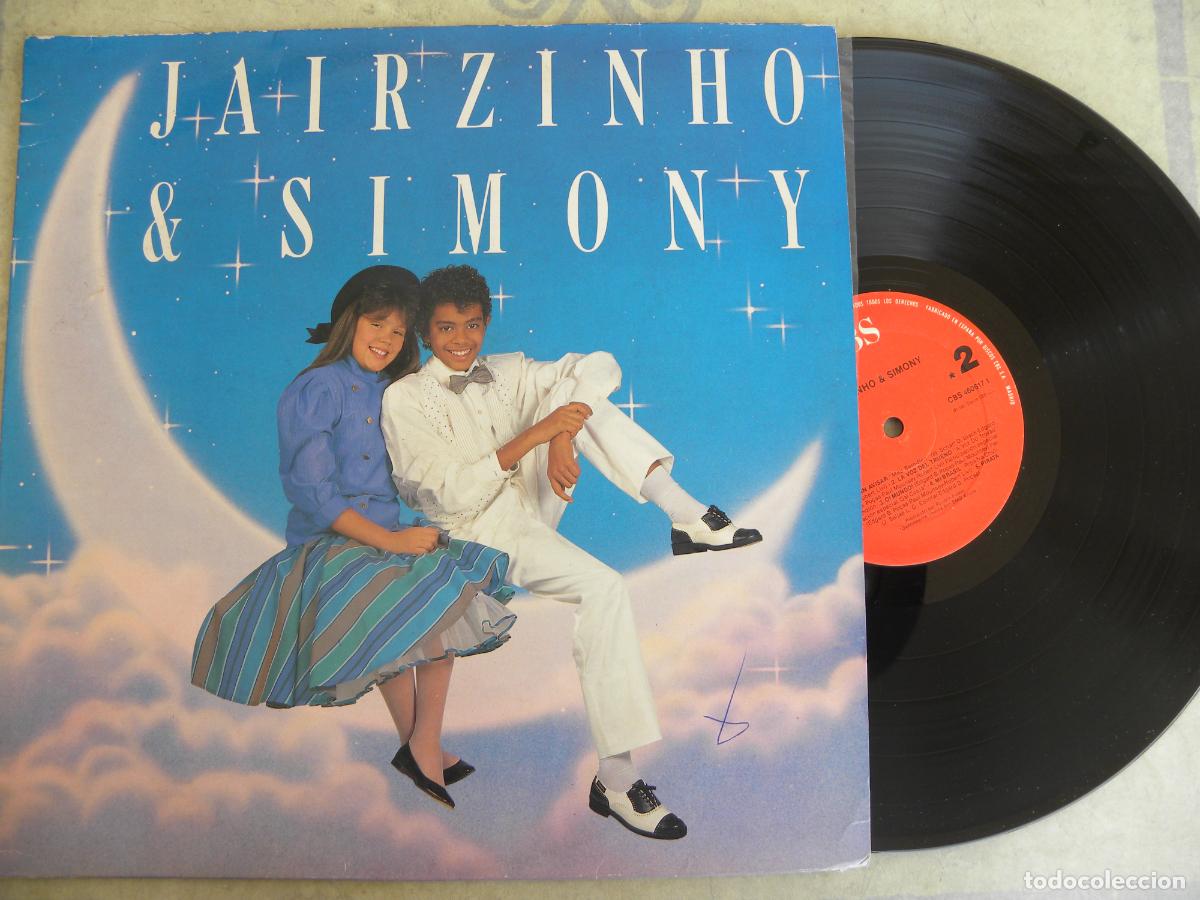 Discos de vinilo: JAIRZINHO & SIMONY -LP PROMO 1987 -PEDIDO MINIMO 3 EUROS