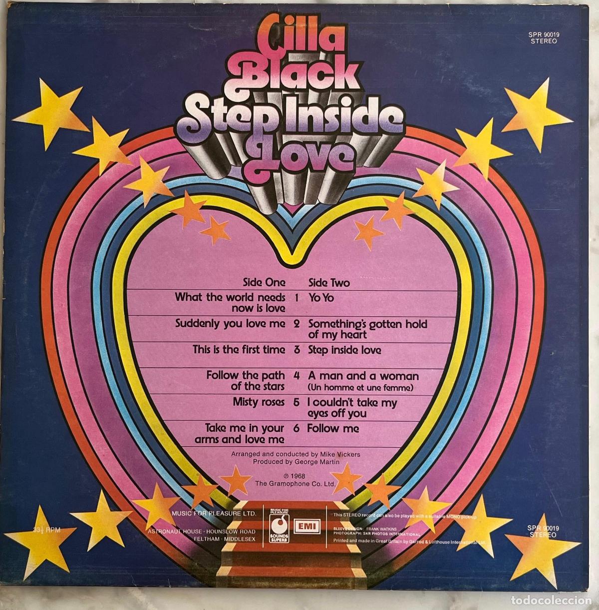 Discos de vinilo: CILLA BLACK. STEP INSIDE LOVE. LP ORIGINAL UK 1968 - Foto 2