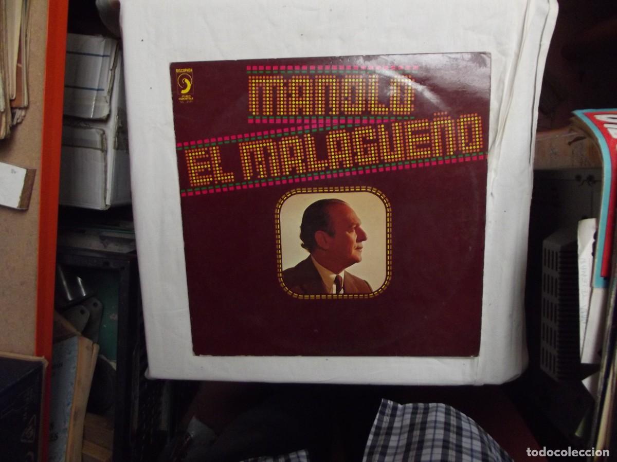 Discos de vinilo: LP MANOLO EL MALAGUE&Ntilde;O ( SIN PROBAR )