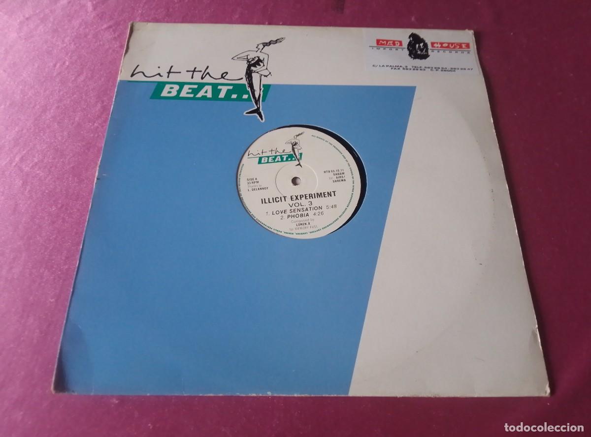 Discos de vinilo: ILLICIT EXPERIMENT LP L32 4 1