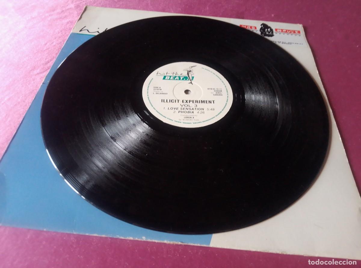 Discos de vinilo: ILLICIT EXPERIMENT LP L32 4 1 - Foto 3