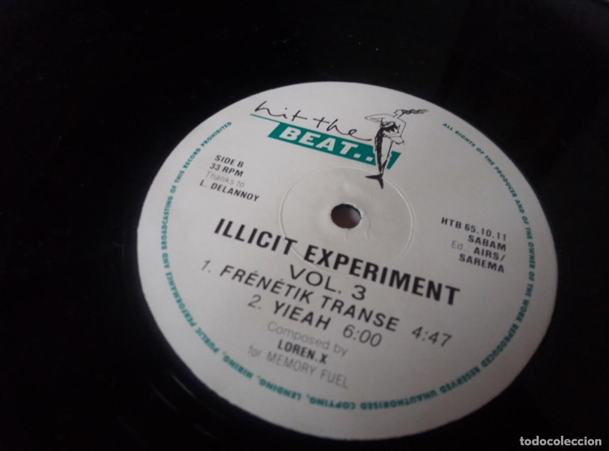Discos de vinilo: ILLICIT EXPERIMENT LP L32 4 1 - Foto 5