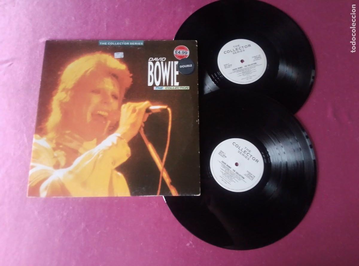 Discos de vinilo: DAVID BOWIE THE COLLECTION DOBLE ENGLAND 1985 LP L32 4 1