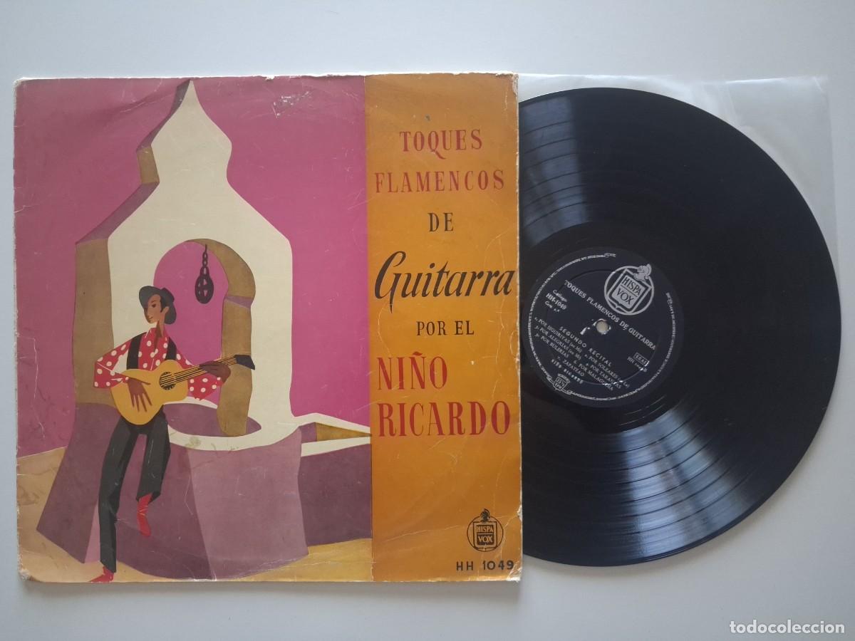 Discos de vinilo: Ni&ntilde;o Ricardo &ndash; Toques Flamencos de Guitarra Por El Ni&ntilde;o Ricardo