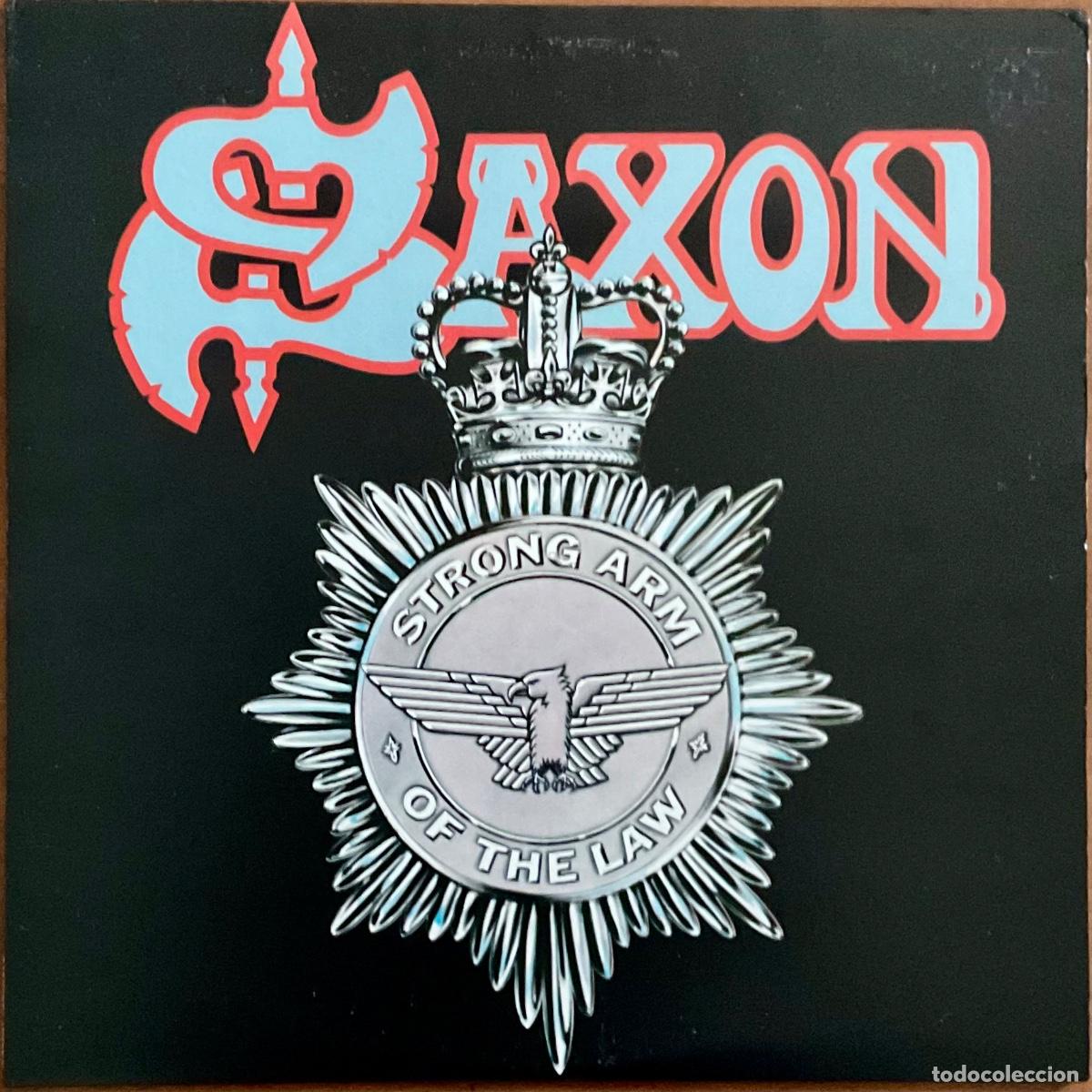 Discos de vinilo: SAXON - STRONG ARM OF THE LAW