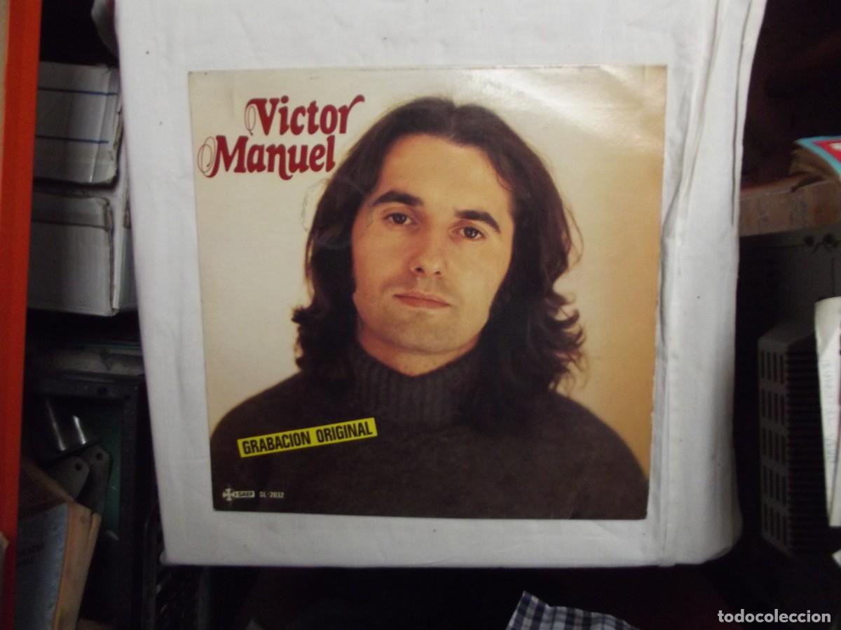 Discos de vinilo: LP VICTOR MANUEL GRABACION ORIGINAL ( SIN PROBAR )