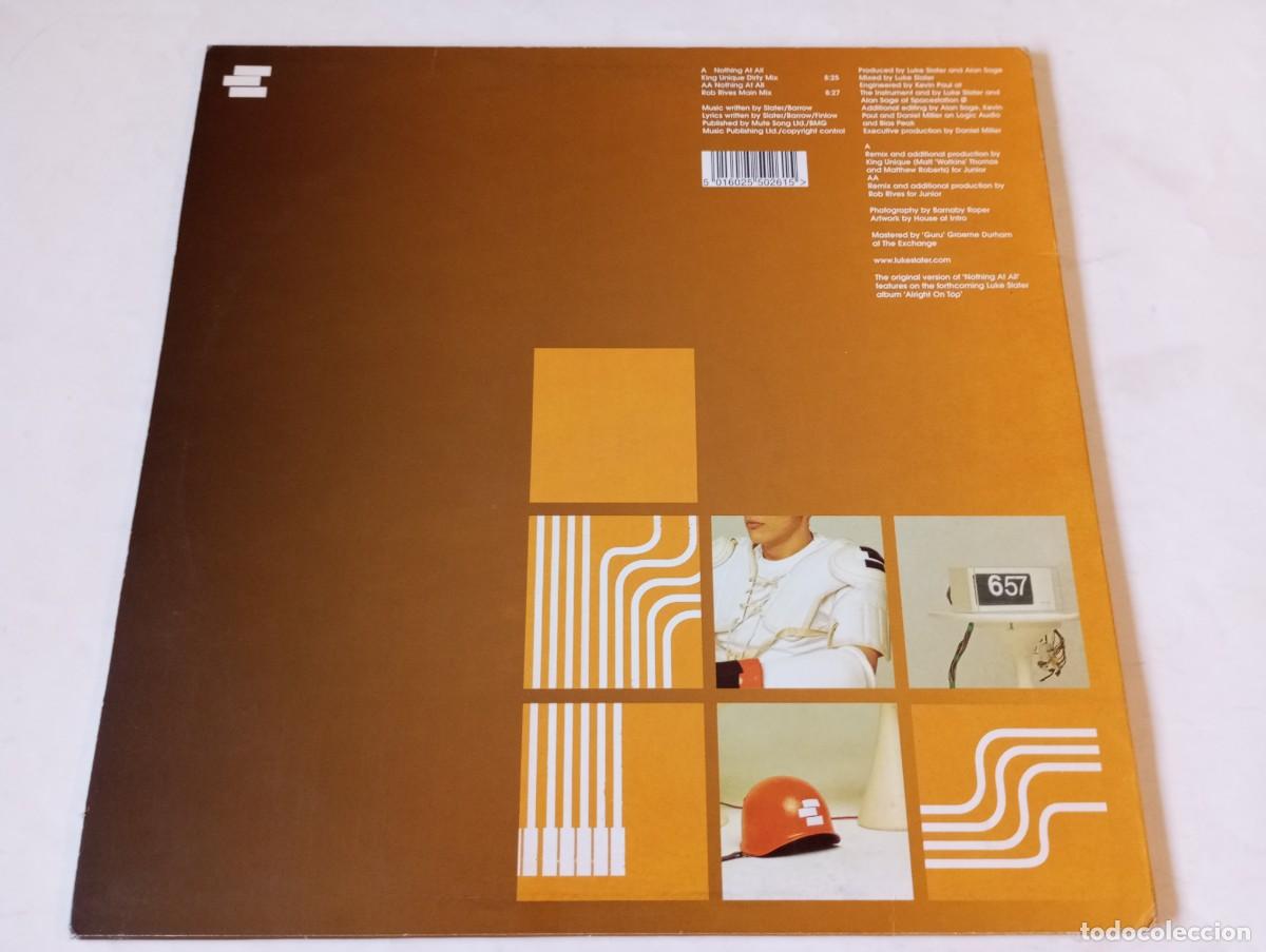 Discos de vinilo: Luke Slater &ndash; Nothing At All - 2002 - Foto 2