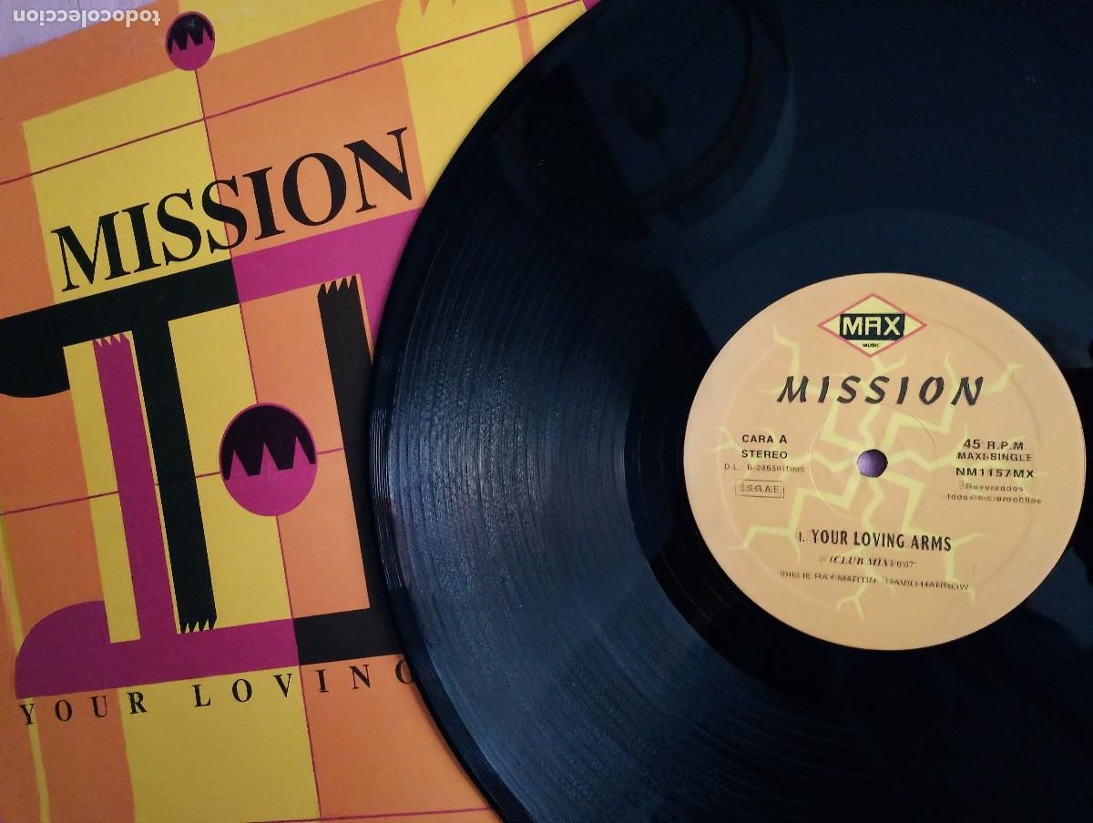 Discos de vinilo: Mission &lrm;&ndash; Your Loving Arms 1995 - Foto 2