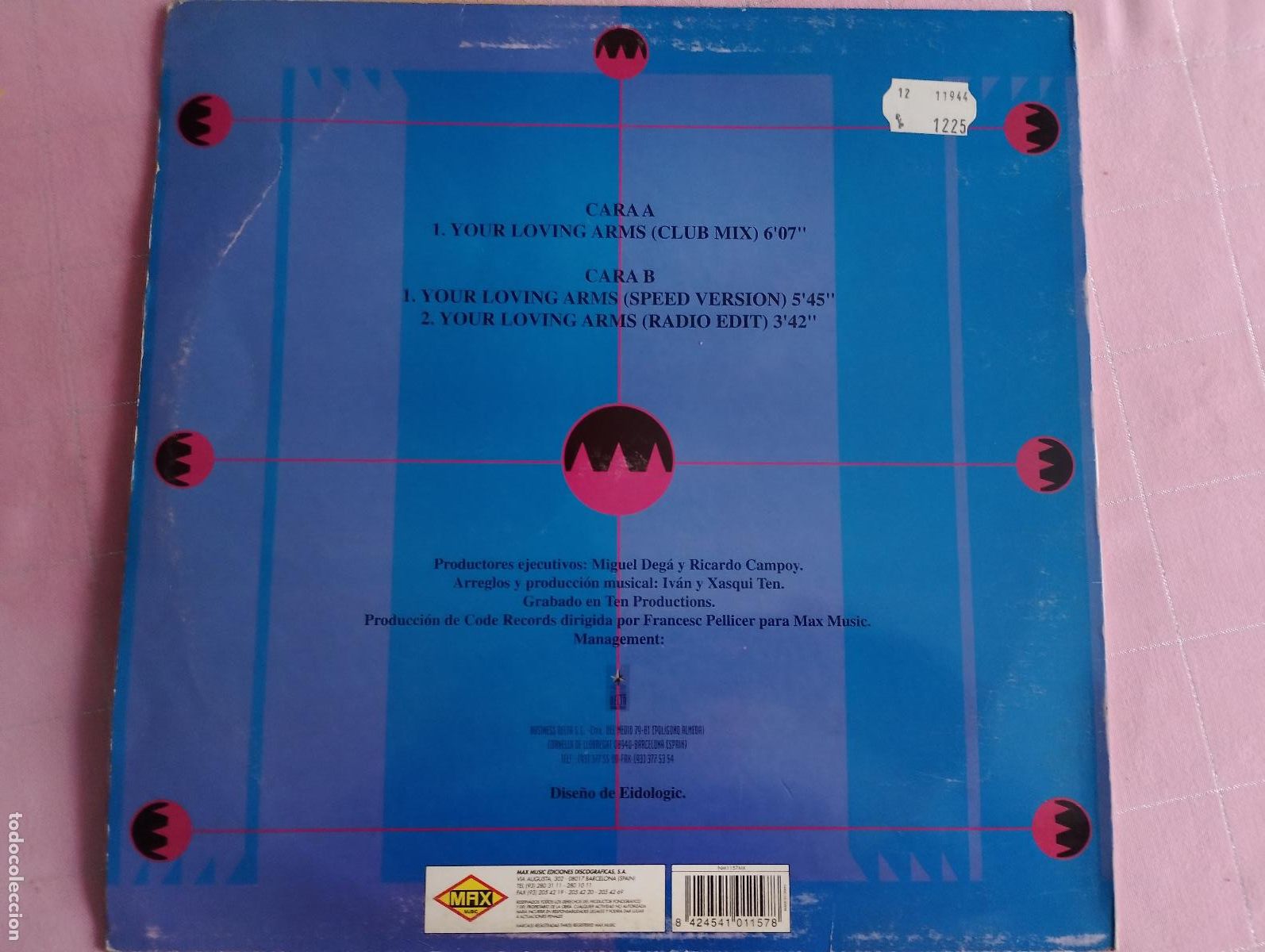 Discos de vinilo: Mission &lrm;&ndash; Your Loving Arms 1995 - Foto 4