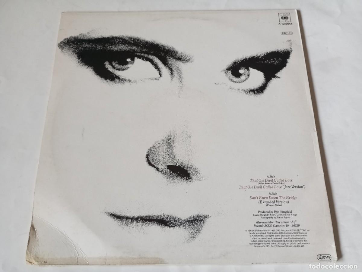 Discos de vinilo: Alison Moyet &ndash; That Ole Devil Called Love - 1985 - Foto 2