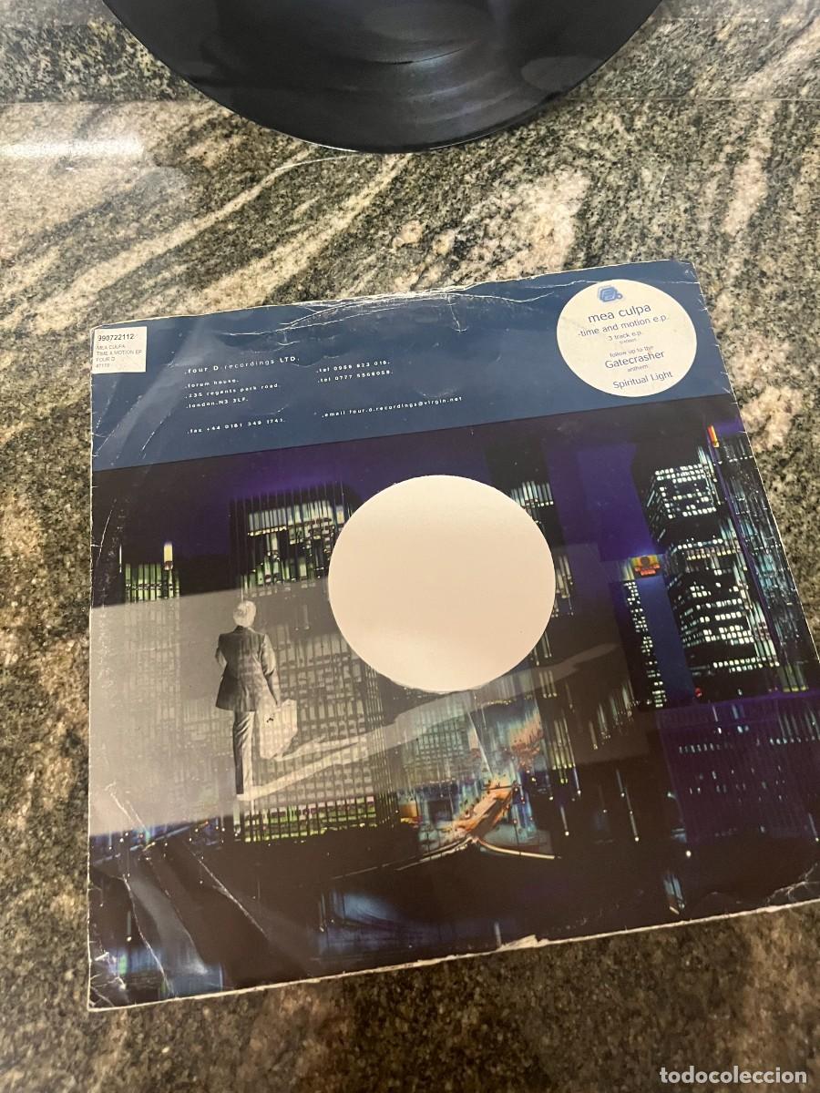 Discos de vinilo: Mea Culpa Time And Motion E.P. - Foto 3