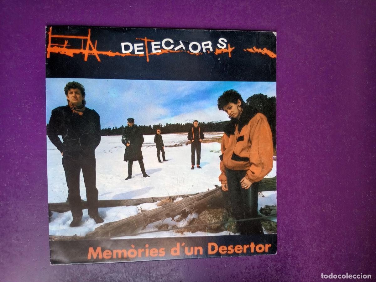 Discos de vinilo: Detectors &ndash; Mem&ograve;ries D'un Desertor - Sg BLAU 1988 - ROCK CATALAN 80'S