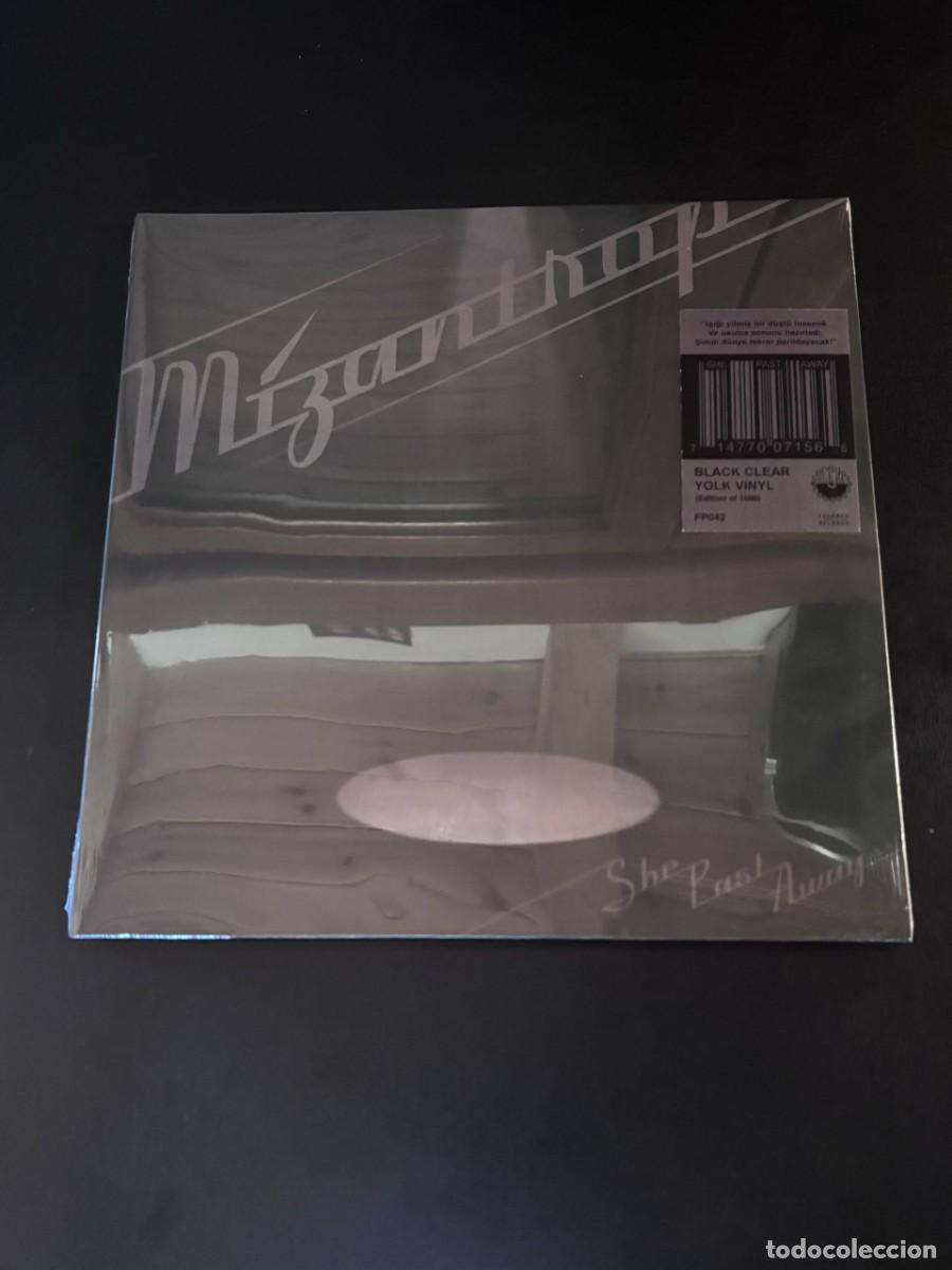 Discos de vinilo: She Past Away Mizantrop Disco de vinilo transparente LP post punk goth new wave