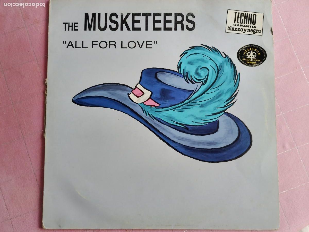 Discos de vinilo: The Musketeers &ndash; All For Love,1994