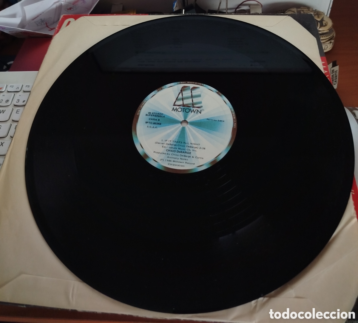 Discos de vinilo: Chico de Barge - Talk to me - Foto 2