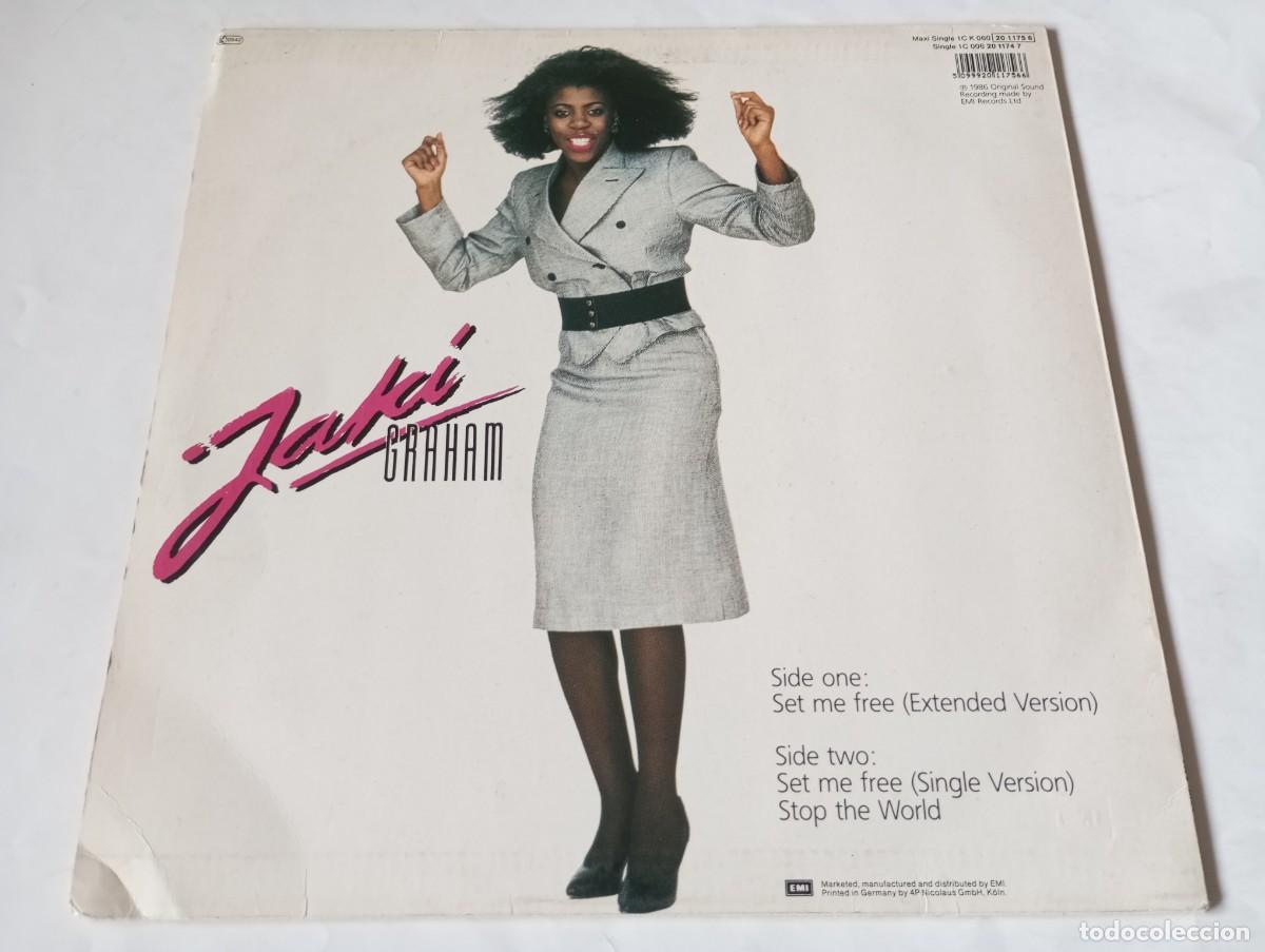 Discos de vinilo: Jaki Graham &ndash; Set Me Free (Extended Version) - 1986 - Foto 2