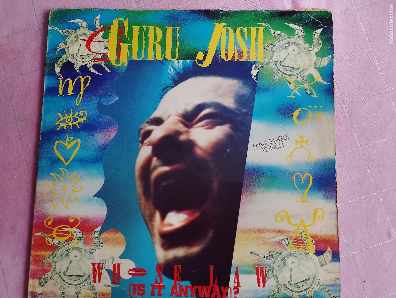 Discos de vinilo: Guru Josh &lrm;&ndash; Whose Law (Is It Anyway)? 1990 - Foto 2