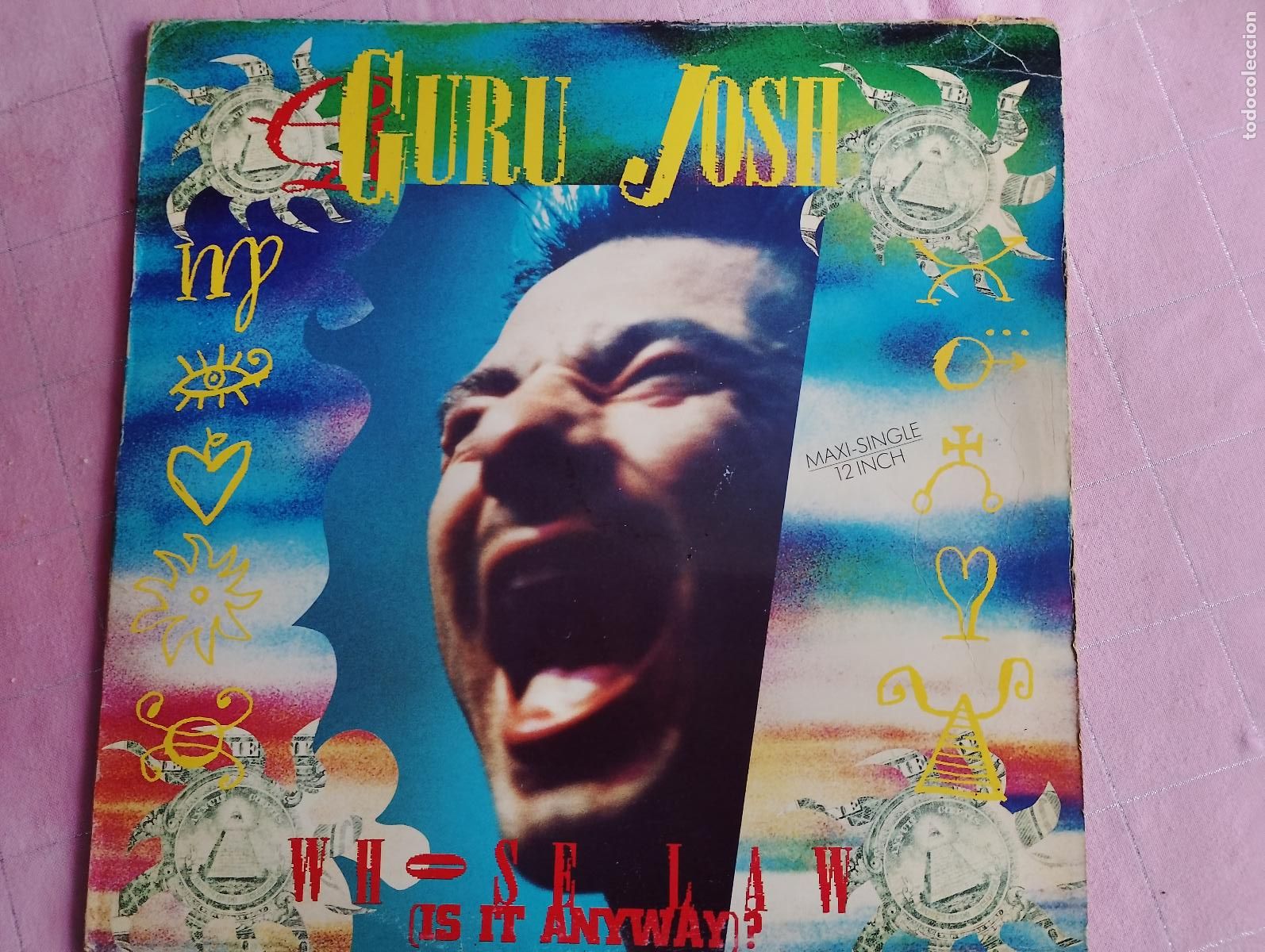 Discos de vinilo: Guru Josh &lrm;&ndash; Whose Law (Is It Anyway)? 1990 - Foto 1