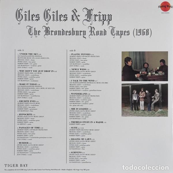 Discos de vinilo: Giles Giles & Fripp&ndash; The Brondesbury Road Tapes 1968 (Tiger Bay, TB6263, LP, RE, RM, RP,180 gr. 2018