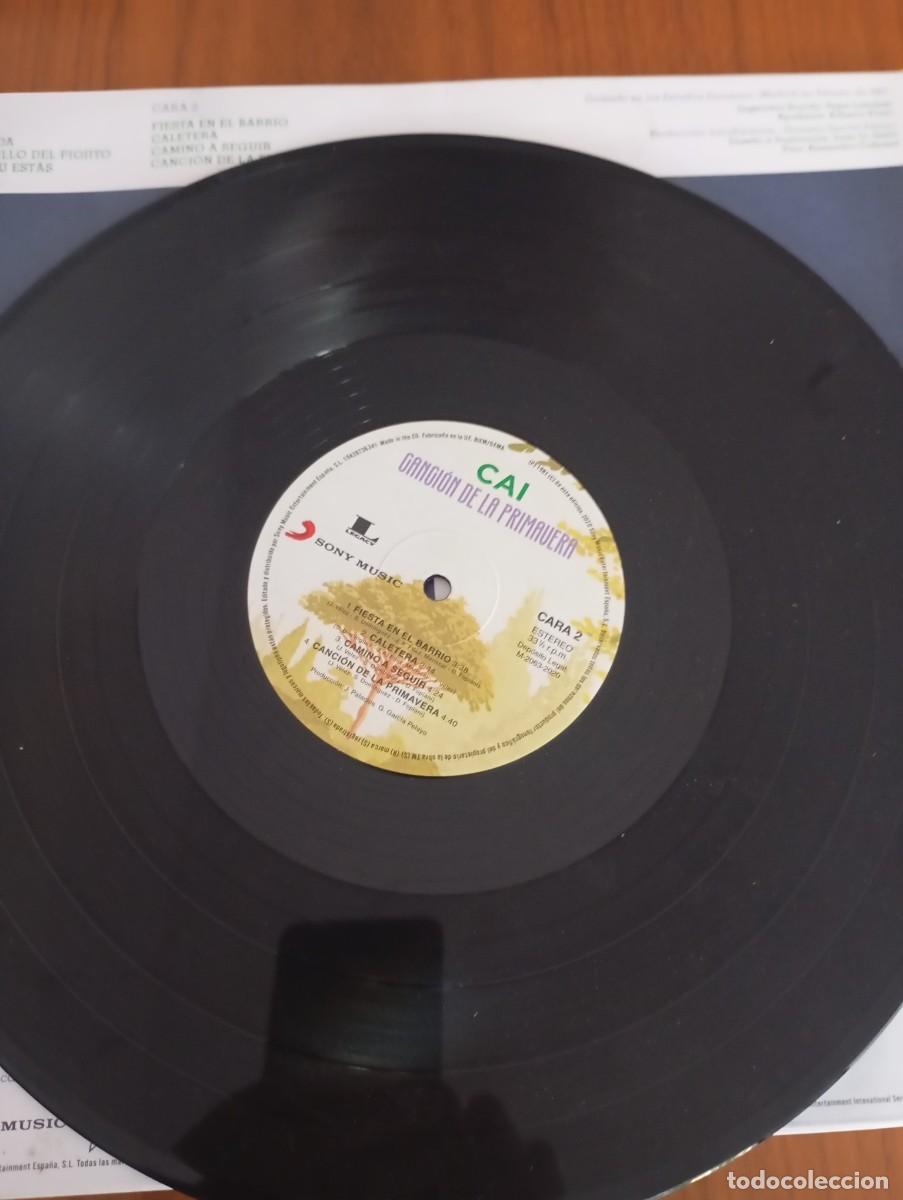 Discos de vinilo: CAI - CANCION DE LA PRIMAVERA (LP) - Foto 4