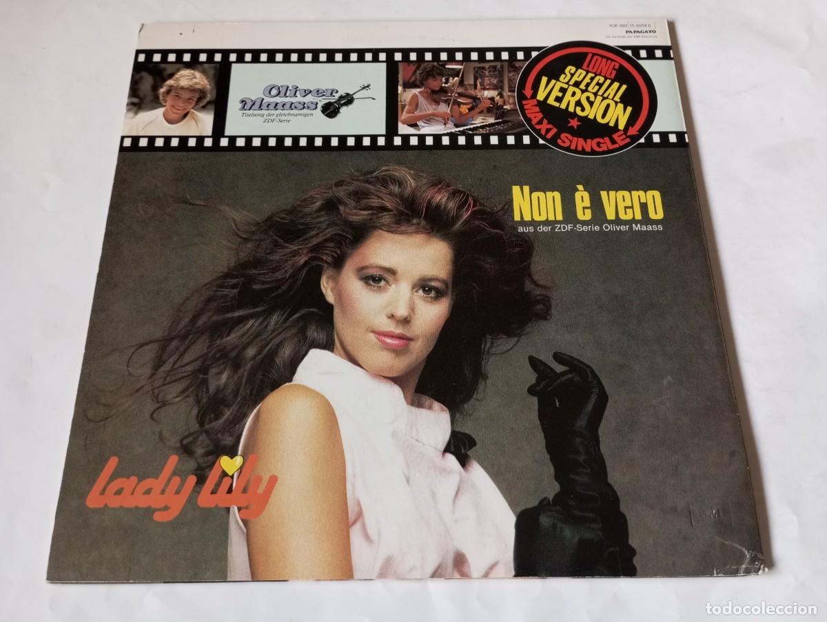 Discos de vinilo: Lady Lily &ndash; Non &Egrave; Vero (Long Special Version) - 1985 - Foto 2