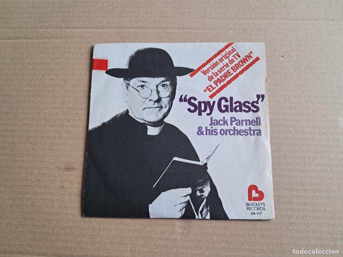 Discos de vinilo: BANDA SONORA - EL PADRE BROWN ( SPY GLASS ) SINGLE 1976 EDICION ESPA&Ntilde;OLA