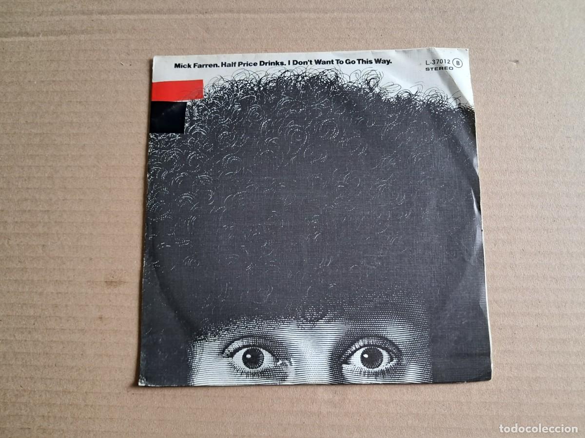 Discos de vinilo: MICK FARREN - HALF PRICE DRINKS SINGLE PROMOCIONAL 1979 EDICION ESPA&Ntilde;OLA