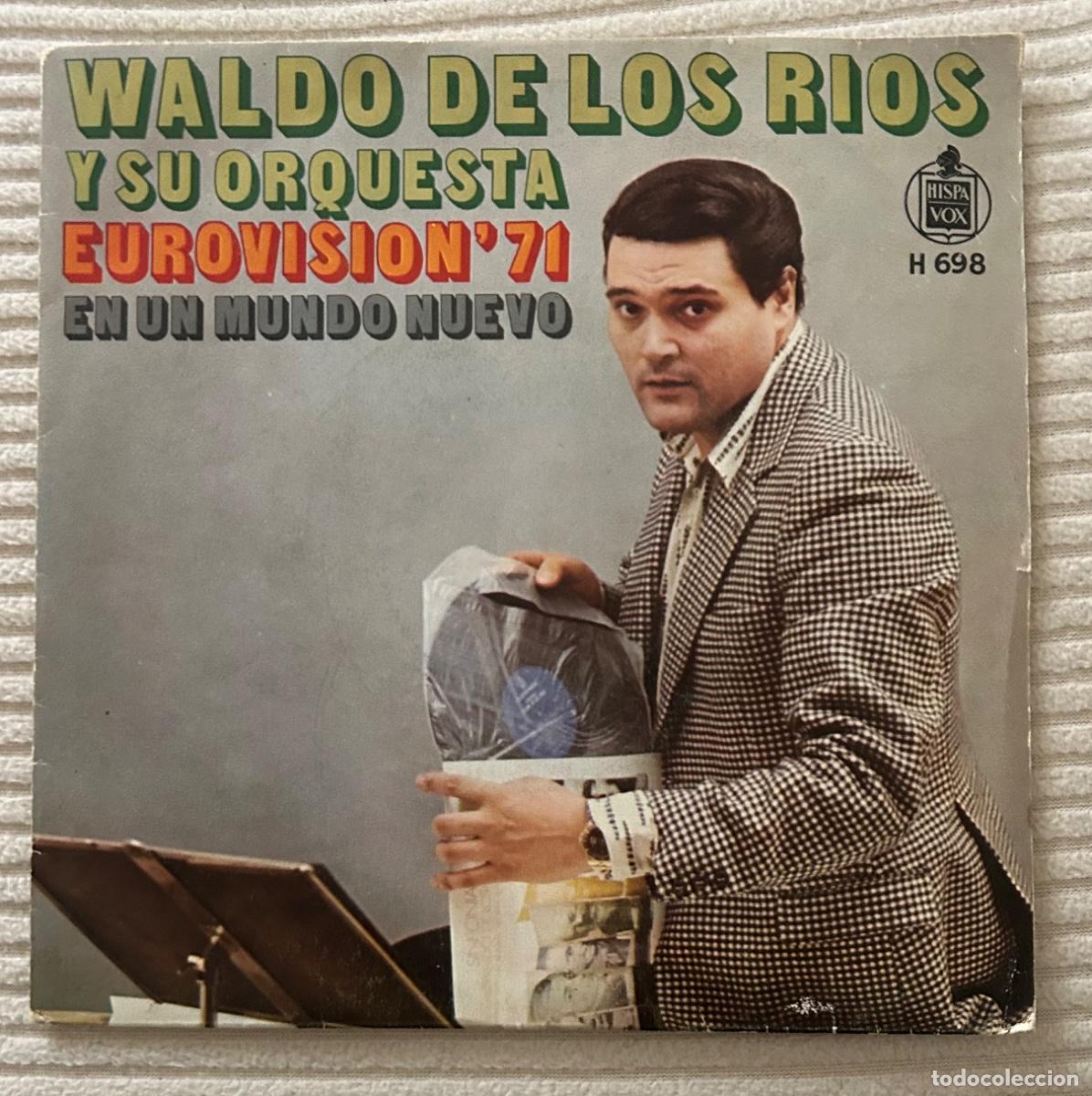 Discos de vinilo: Waldo de los Rios - Eurovisi&oacute;n 71 - Foto 1