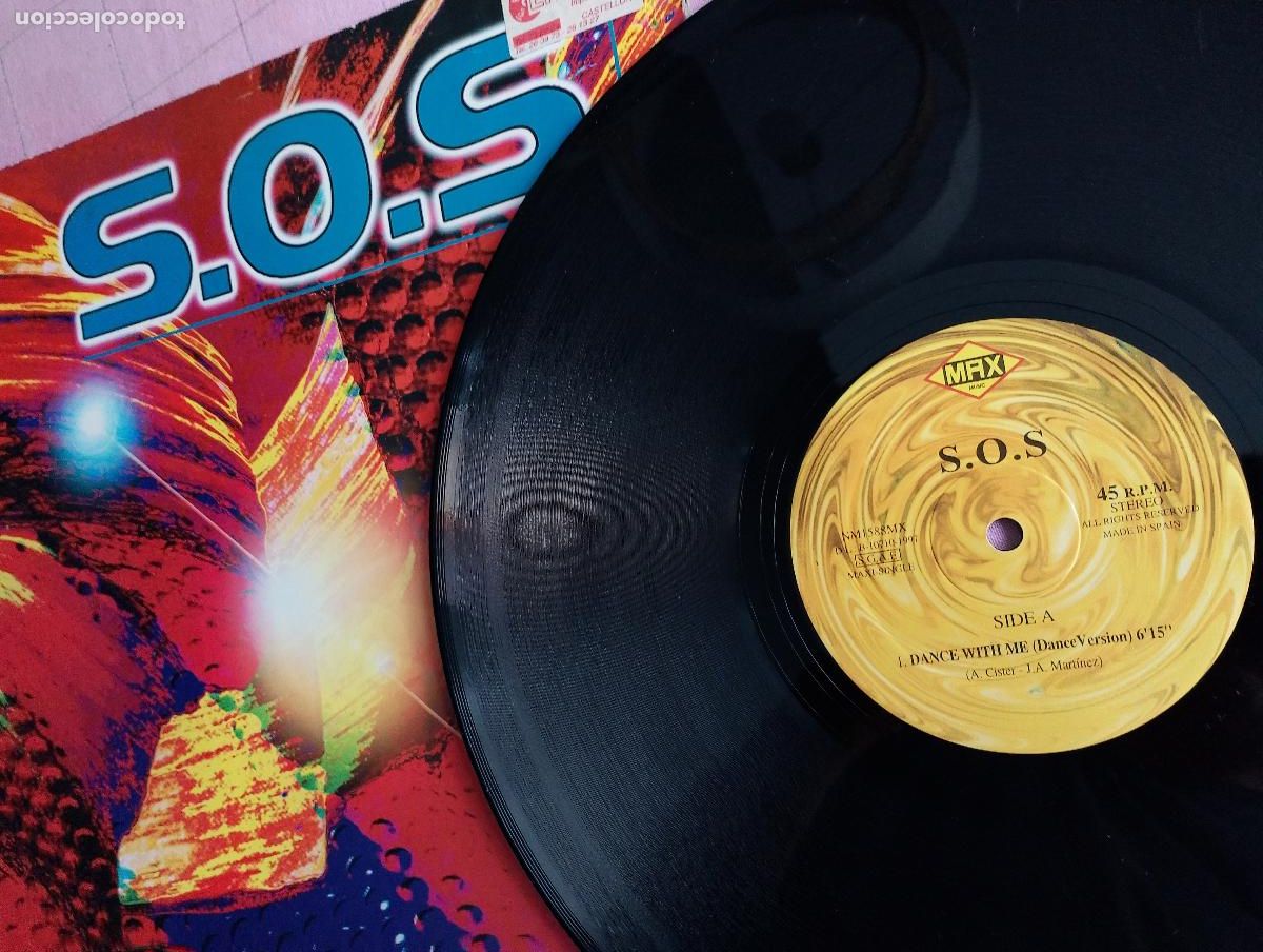 Discos de vinilo: S.O.S (4) &ndash; Dance With Me, 1997 - Foto 2